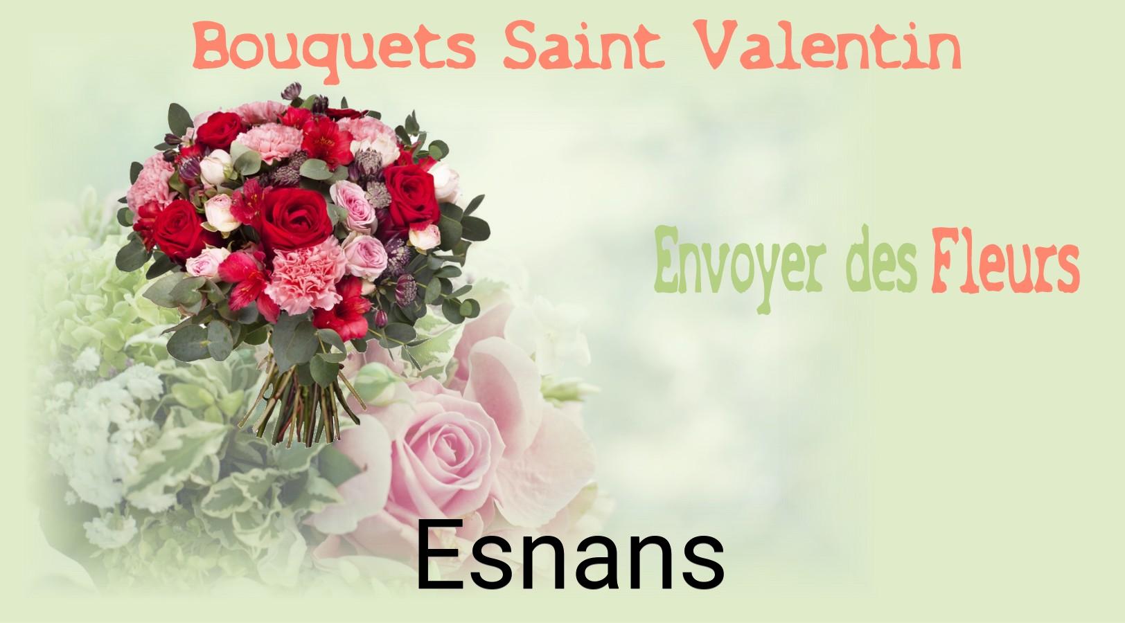 Roses de Saint-Valentin livrées à Esnans